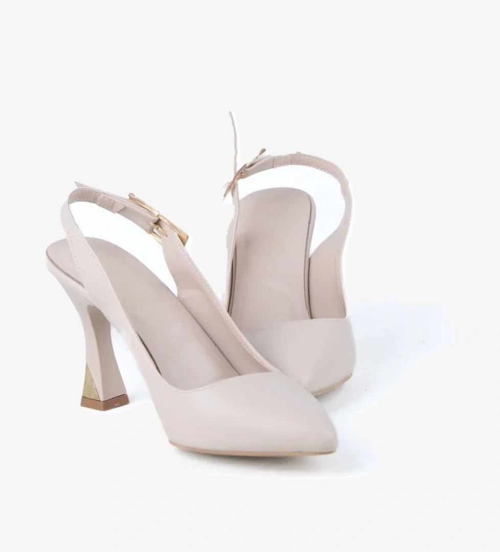 Cc 8 Cm Arka Açık Kadın Stiletto Ayakkabı