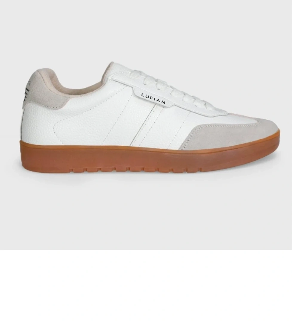 Lufian Lufıan Brıan Beyaz Deri Erkek Spor Ayakkabı 112230231 model görseli