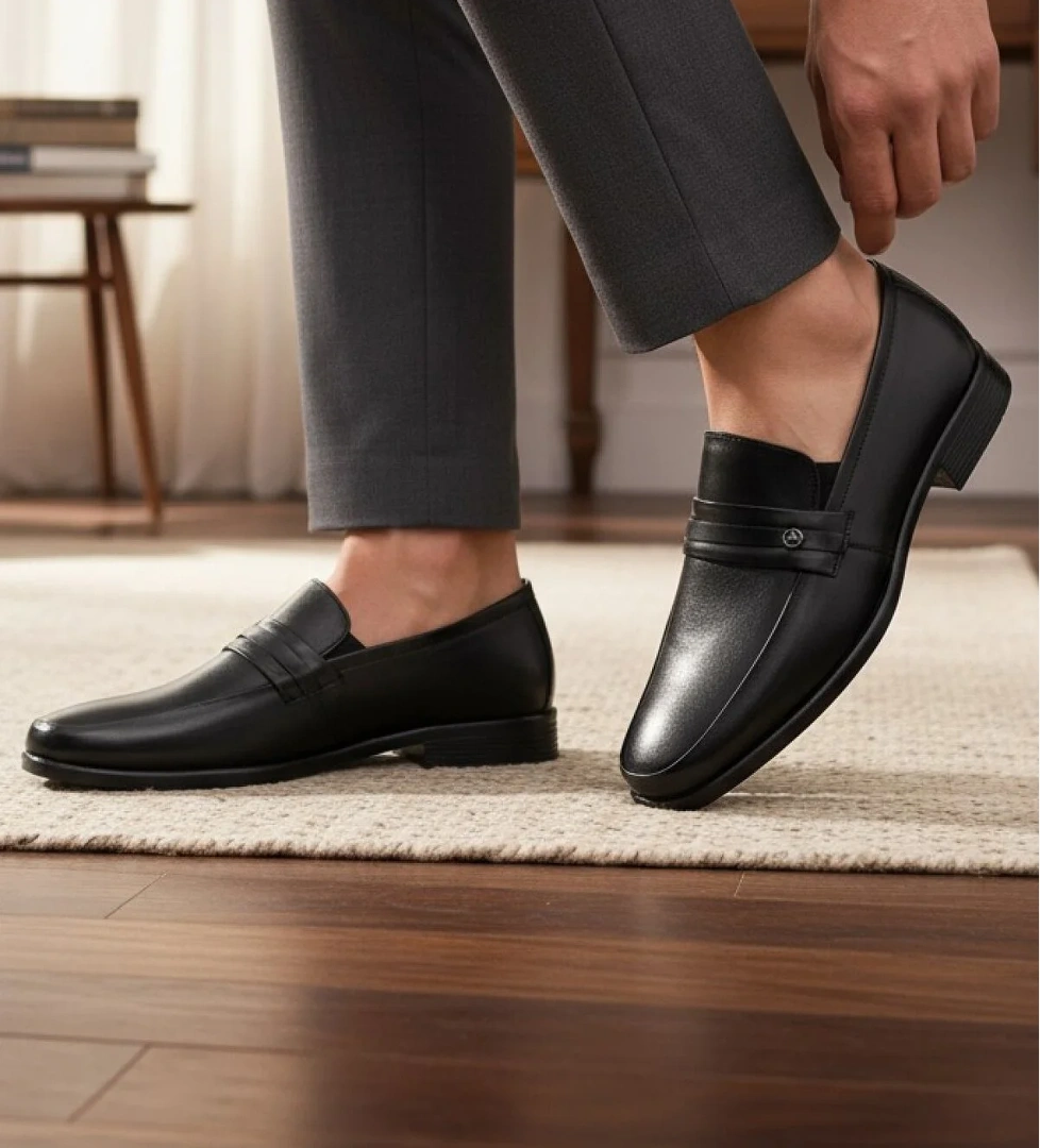 2085 Ortopedik Taban Hakiki Deri Erkek Klasik Ayakkabı Günlük Erkek Deri Ayakkabı - Görsel 1