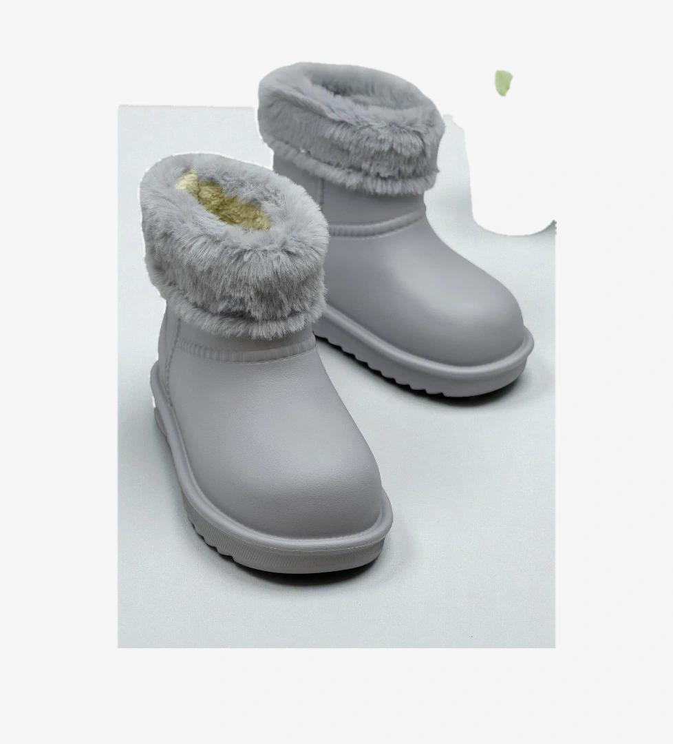 65D Rahat Taban İçi Kürklü Su Geçirmez Kız Çocuk Bot Günlük Çocuk Bot - Görsel 1