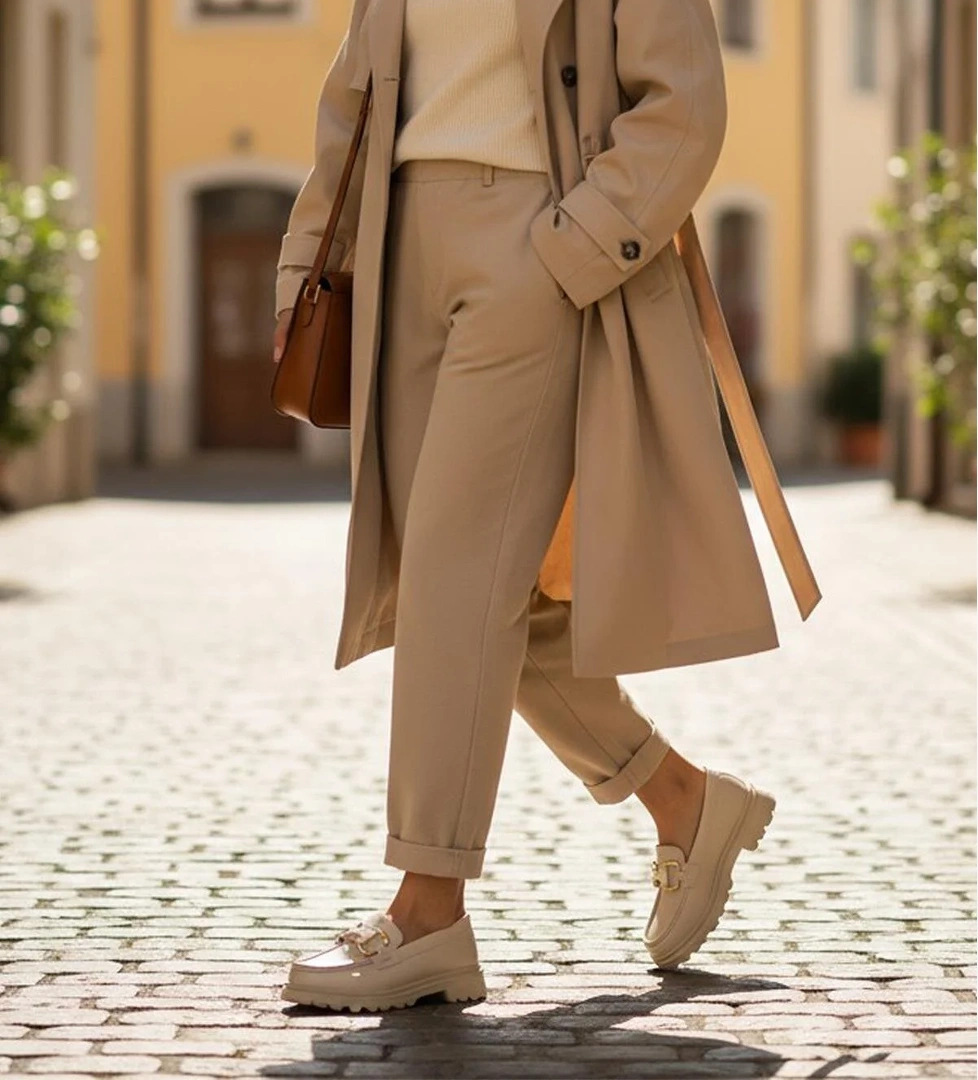 Ispartalılar 810 Rahat Taban Günlük Siyah Kadın Laofer Ayakkabı Casual model görseli