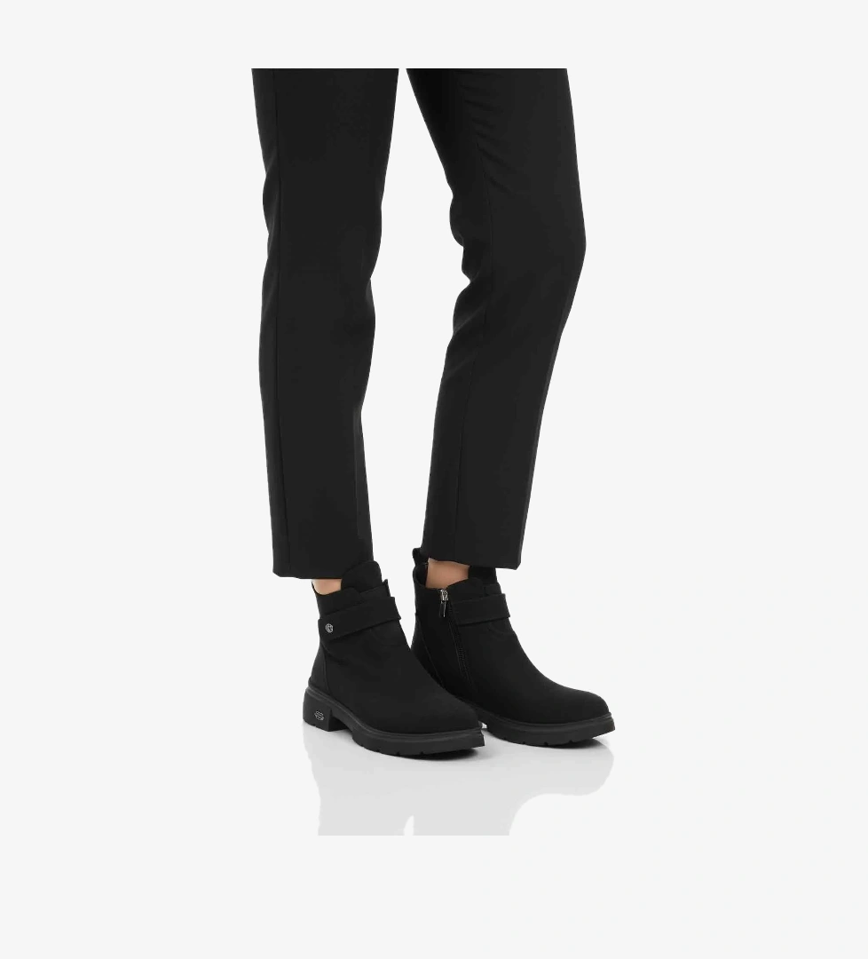 Pierre Cardin Siyah Bej Nubuk Kürklü Kaymaz Soğuğa Dirençli Kadın Bot Pc-55336 Z model görseli