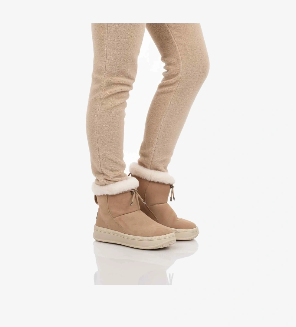 Vizon Kürklü Kaymaz Soğuğa Dirençli Kadın Bot 25003 Z