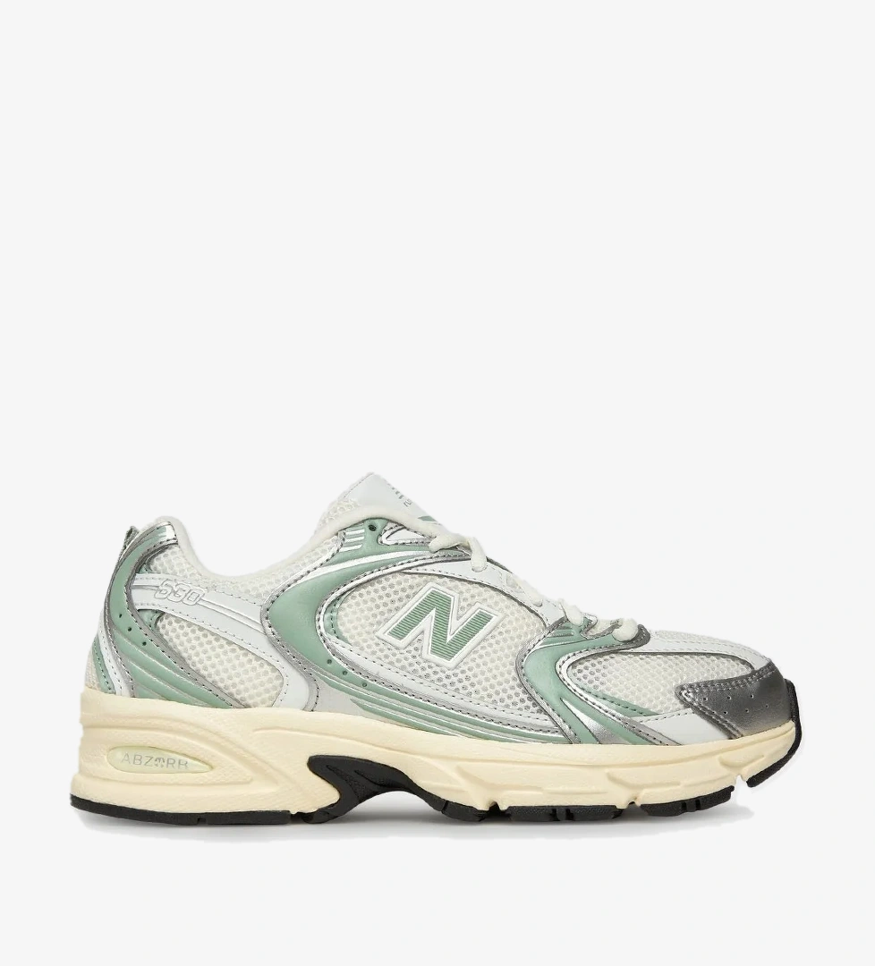 Bayan Ayakkabı U530SEB EKRU-YEŞİL - Görsel 1