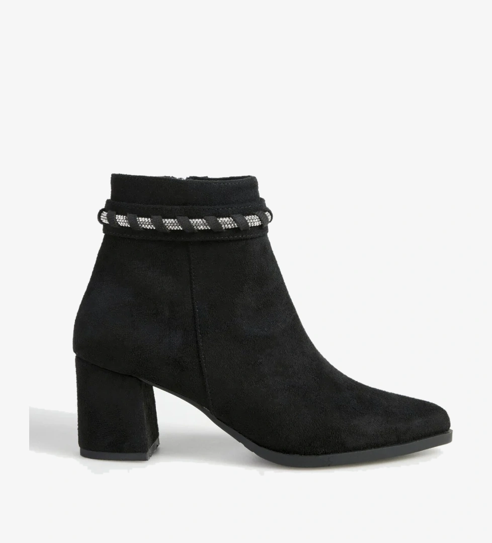 F By Fabrika F By Fabrika Siyah Kadın Topuklu Bot MIYU | Flo Siyah - 1. görsel