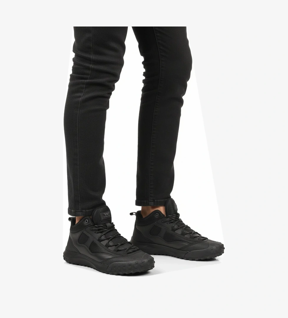 Walkway Siyah Bağcıklı Erkek Outdoor Ayakkabı model görseli