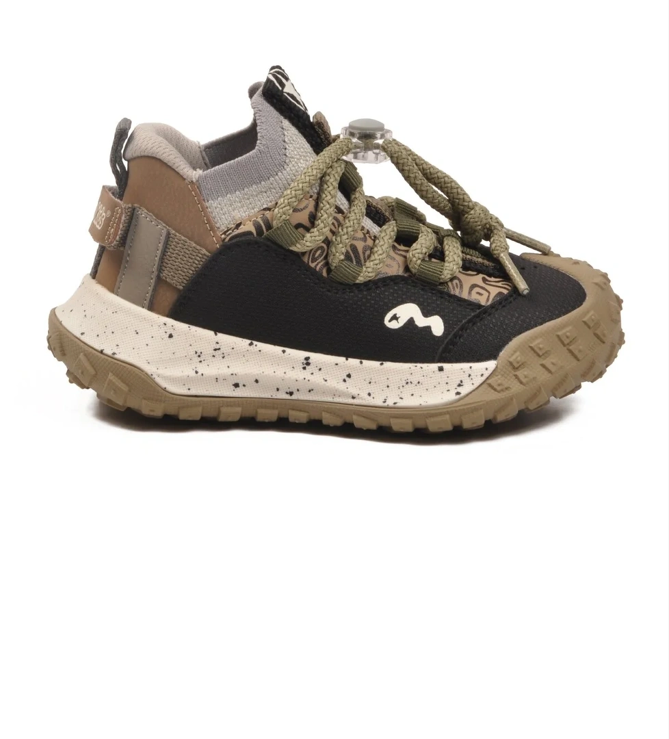 A Spor Marcokids Siyah Bağcıklı Erkek Çocuk Hi Sneaker model görseli