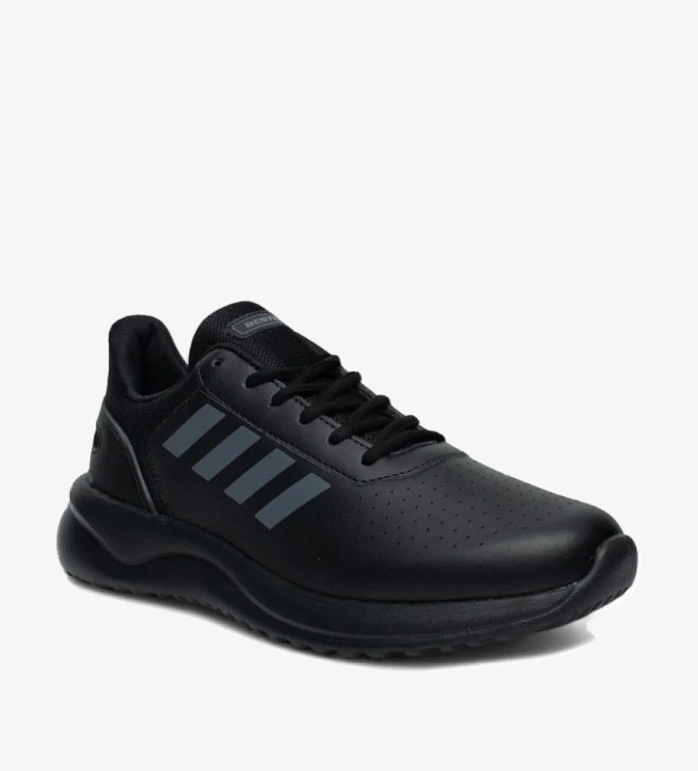 Best Of B100-26 Deri Anatomik Sneaker Siyah Füme 36-40 - Görsel 1