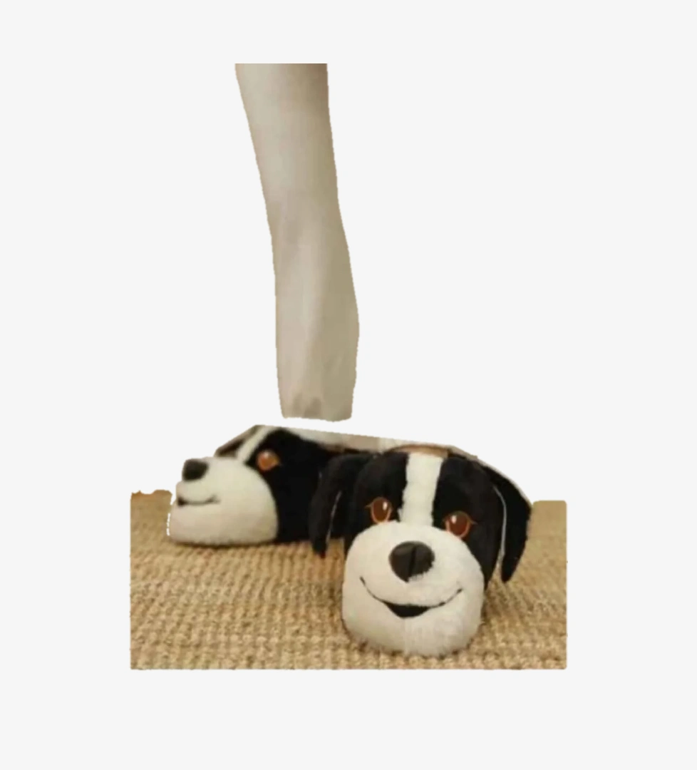 Çiçek 160-26 Termal Köpek Figürlü Panduf 36-40