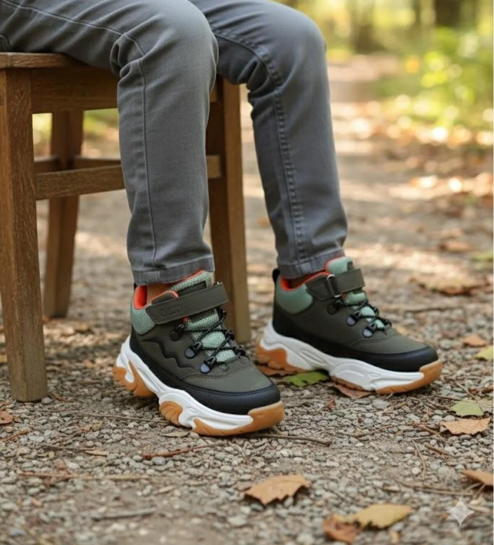 Evil Cool Anatomik Sıcak Astar Kaymaz Taban Erkek Çocuk Bot