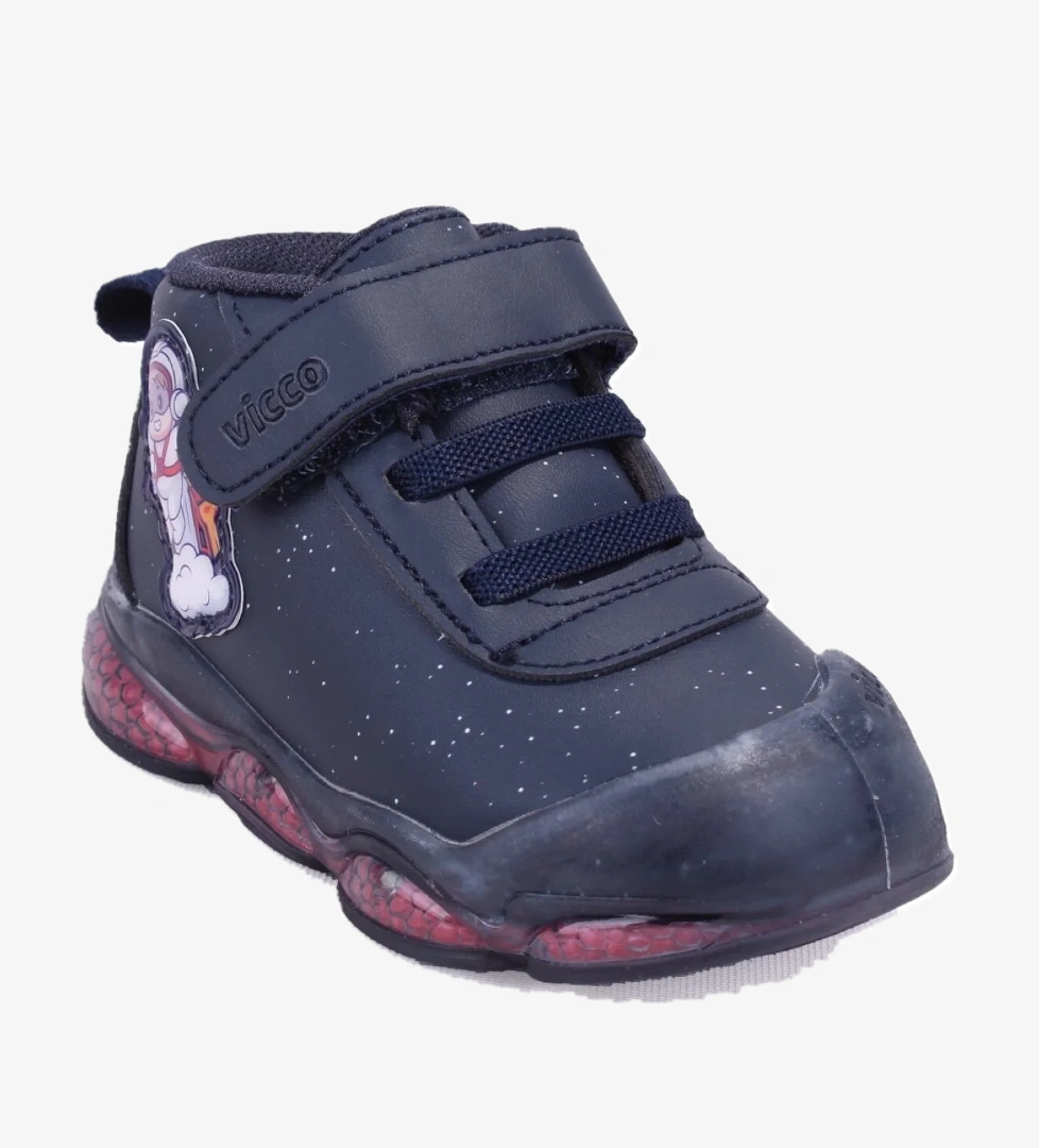 Vicco Geminis 946e25k447 Lacivert Gri Ortopedik Işıklı Erkek Bebe Spor Bot model görseli