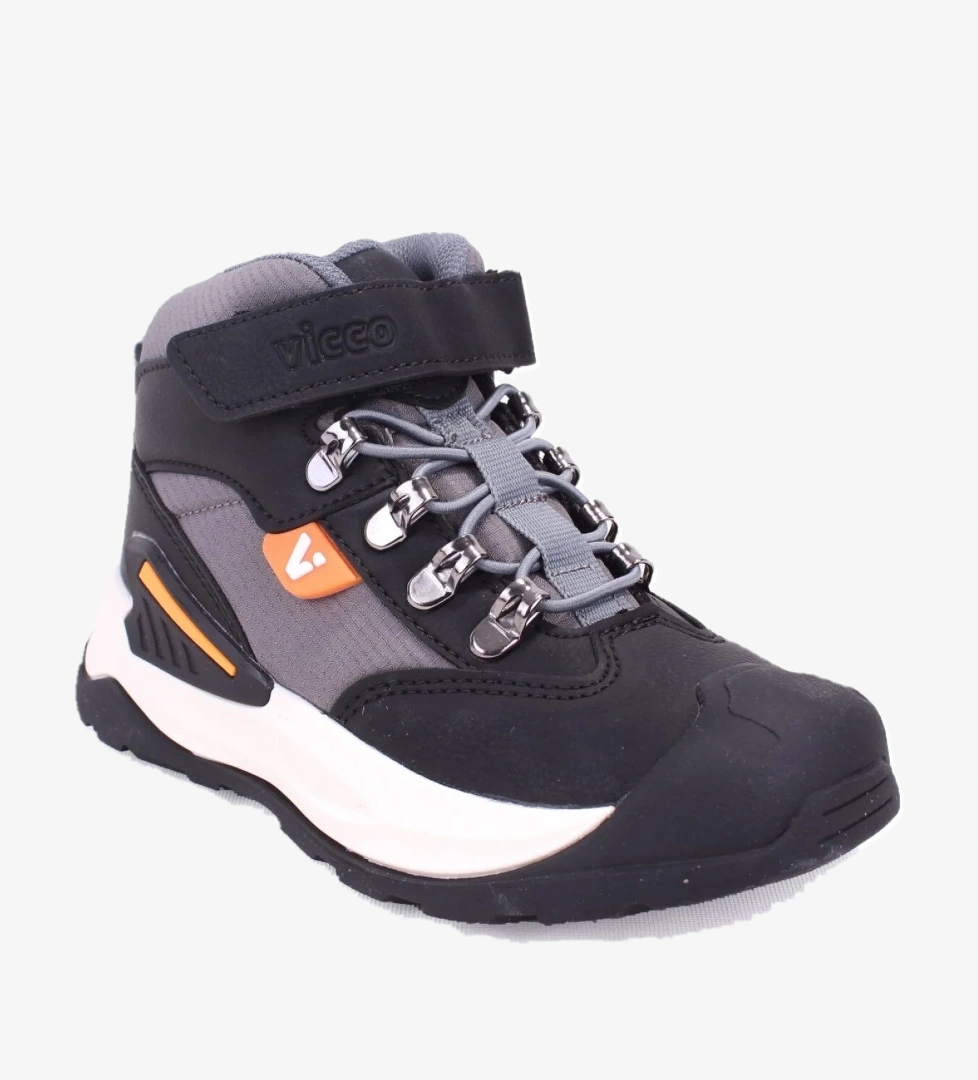 Stone 869F25K303 Siyah Ortopedik Günlük Erkek Çocuk Spor Bot