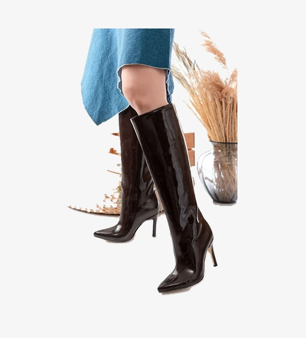 Seri̇bo Seribo İnce Topuk Kadın Çizme model görseli