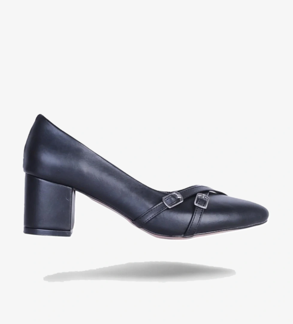 Ayakcenter Pıno5 Siyah Kadın 7Cm Topuklu Ayakkabı model görseli