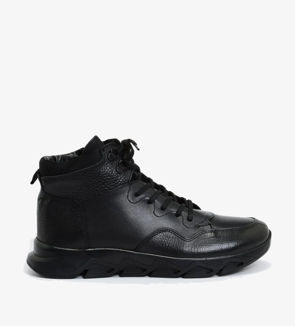 F By Fabrika F By Fabrika Deri Siyah Erkek Bot GARMENT Flo'da! Siyah - 1. görsel