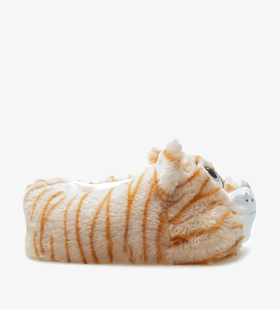 Twıgy Pompik Kadın Hayvanlı Panduf (36-41) 24k T-pompik Z Bej - Görsel 1