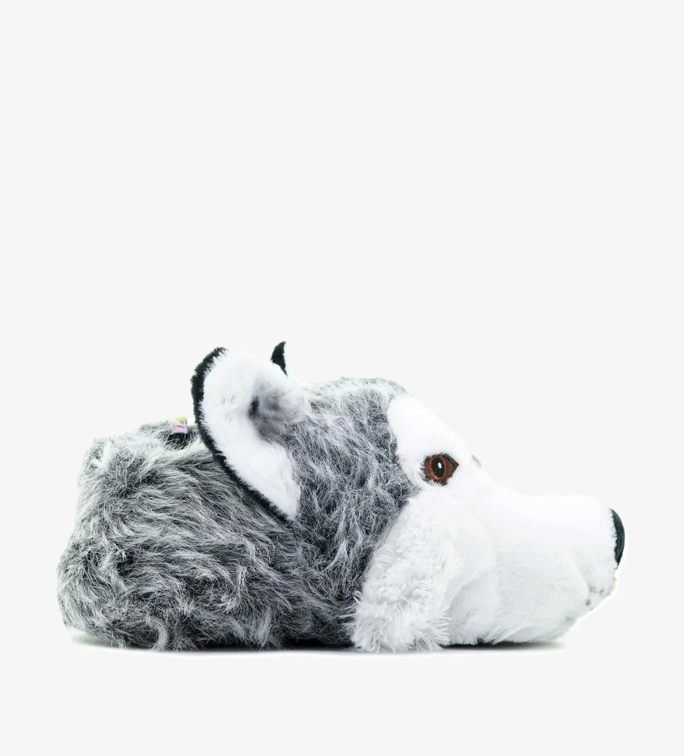 Twigy Twıgy Husky Erkek Hayvanlı Panduf (41-46) 23k T-husky M Gri model görseli