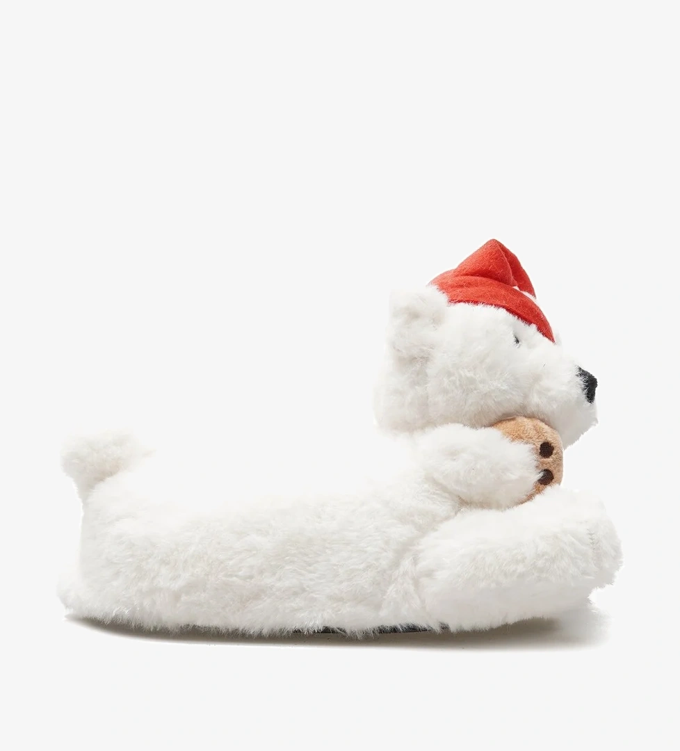 Twıgy Celina Kadın Hayvanlı Panduf (36-41) 24k T-celina Z Beyaz - Görsel 1