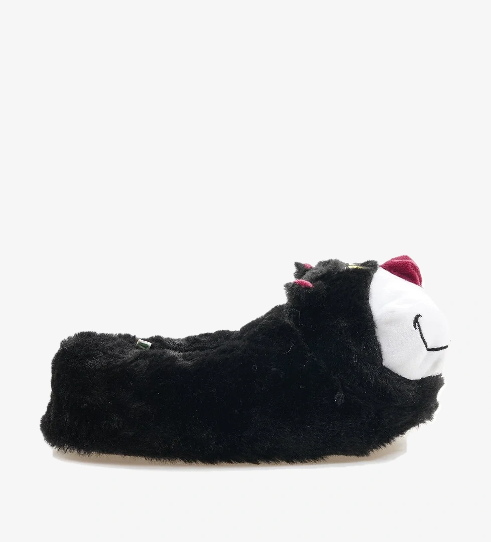 Twıgy Silvester Unısex Hayvanlı Panduf (36-43) 24k T-silvester U Siyah - Görsel 1