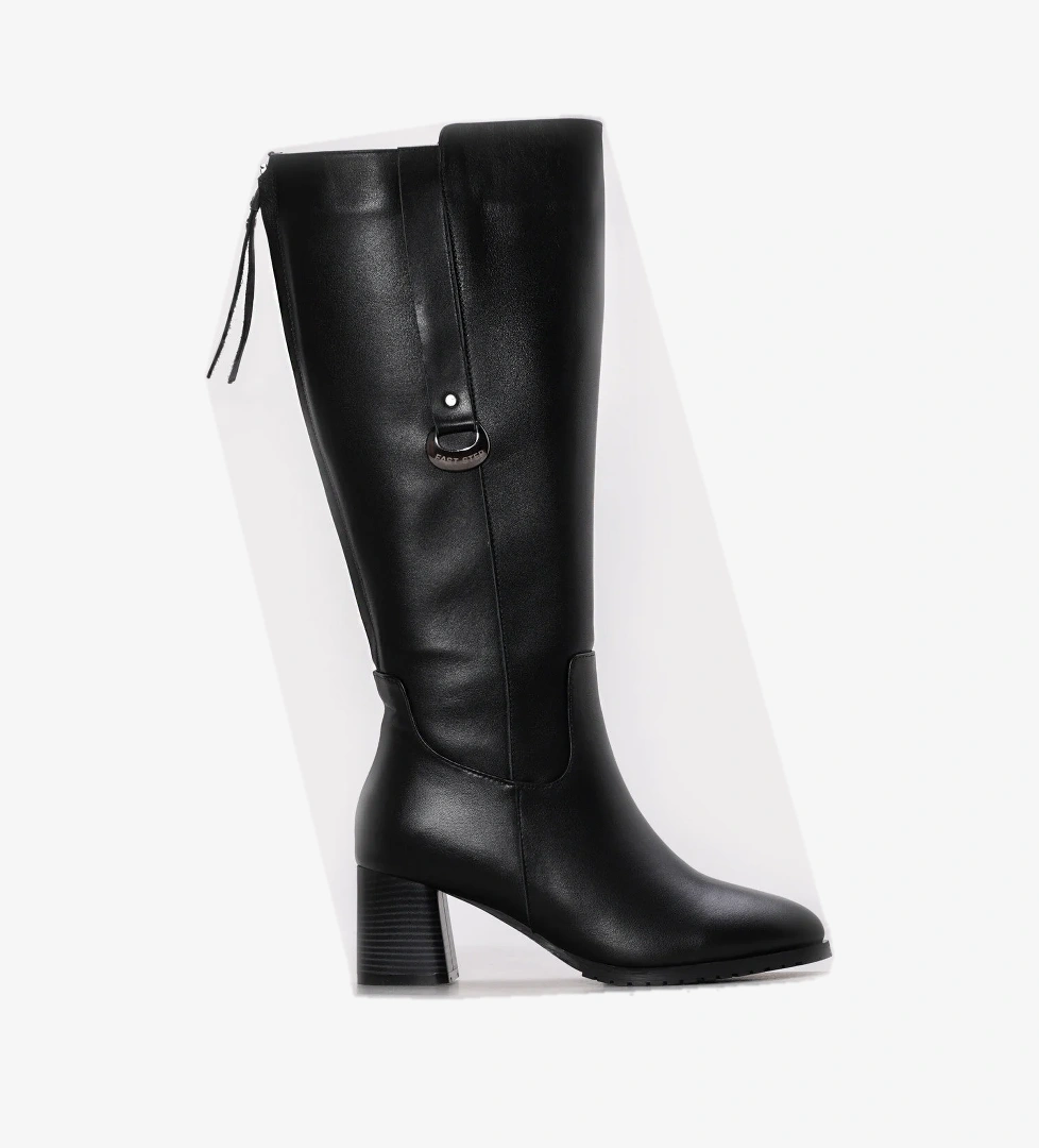 Fast Step Hakiki Deri Kürklü Kadın Klasik Çizme 064YZA858 model görseli