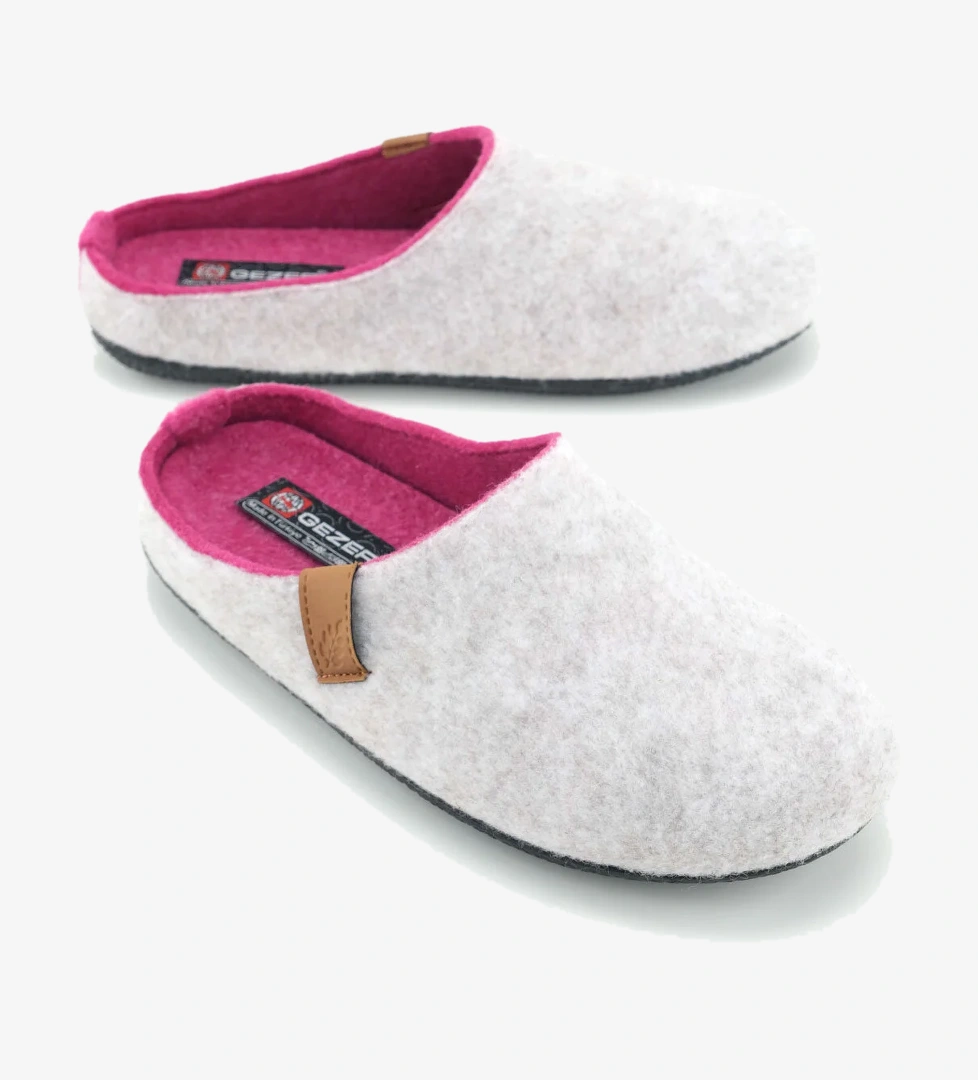 Gezer Gezer Beyaz Kışlık Çıkarılabilir Comfort Taban Kadın Ev Bahçe Terlik Sandalet & Terlik | Flo Beyaz - 1. görsel