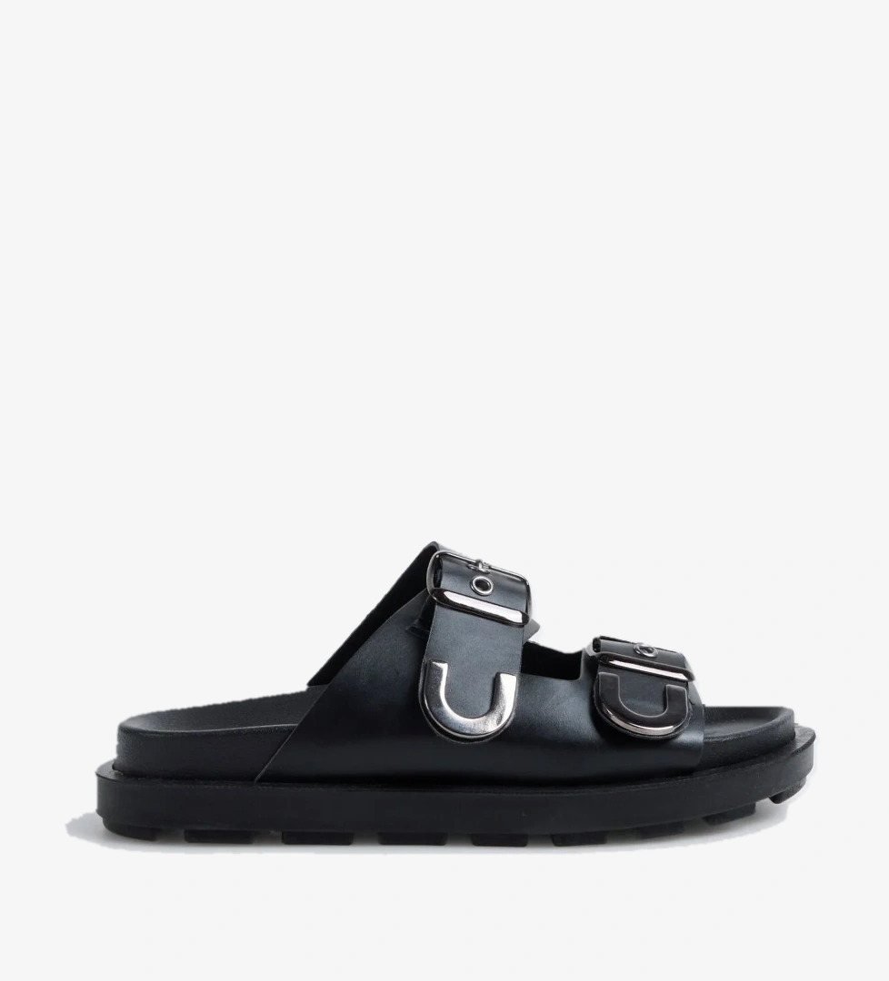 F By Fabrika F By Fabrika Siyah Kadın Terlik ALICIA Sandalet & Terlik | Flo Siyah - 1. görsel