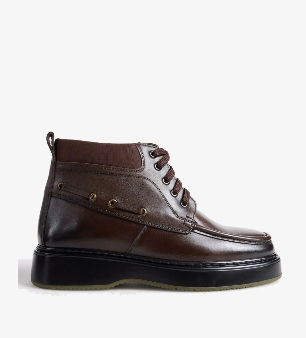 Fabrika Fabrika Kahverengi Kahve Erkek Bot SOREN-ARLO | Flo Kahverengi - 1. görsel