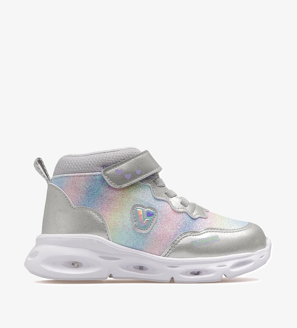 Poni Kız Çocuk Işıklı Hafif Bot 25k 946.430 Pk Gümüş