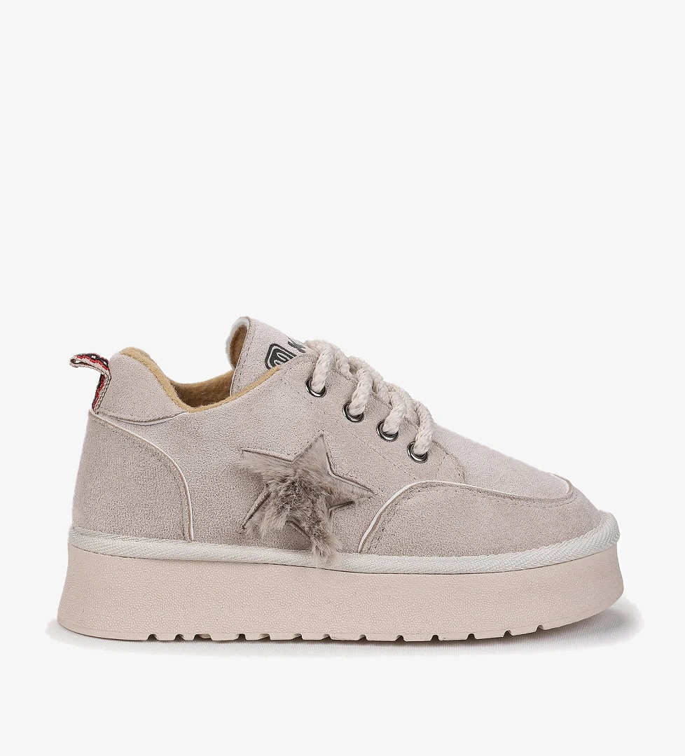 Kiko Kids Parva Bağcıklı Kız Çocuk Günlük Spor Bot Ayakkabı model görseli