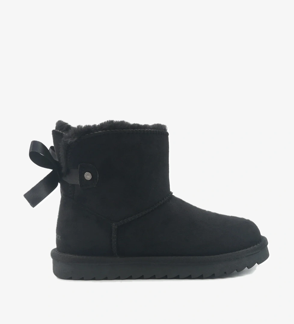 FLOWERY 5PR Siyah Kız Çocuk Bot - Görsel 1