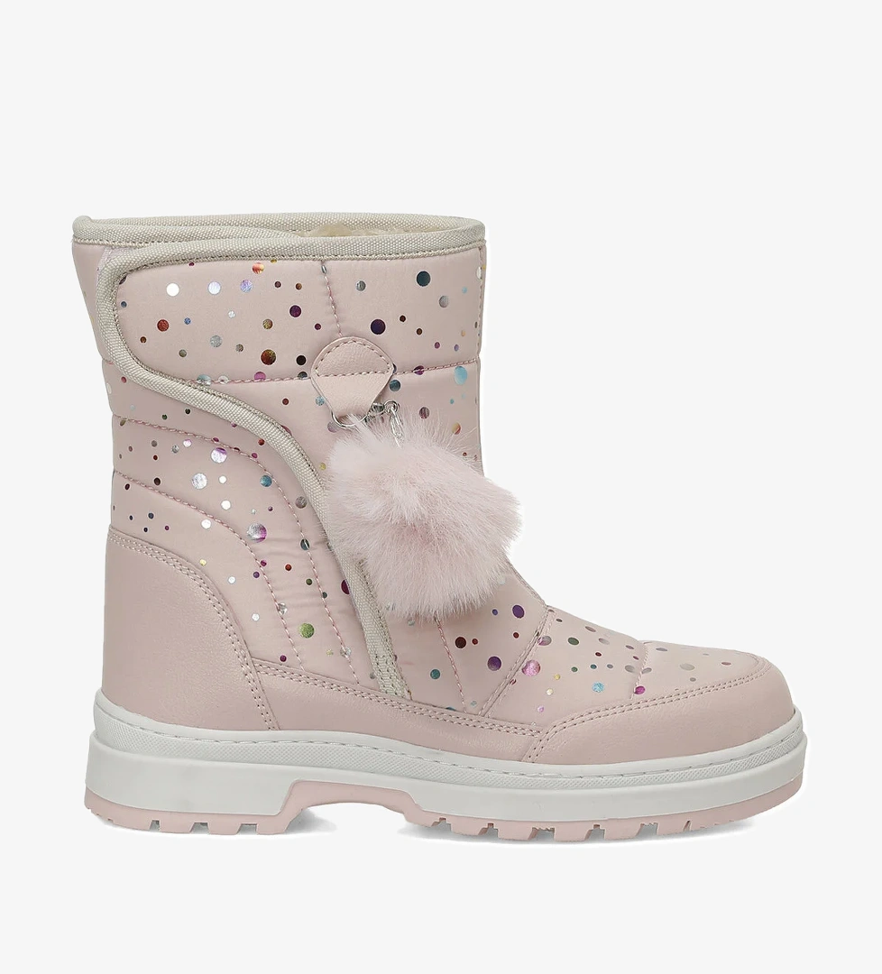 MOSTEN F 5PR Pudra Kız Çocuk Çizme - Görsel 1