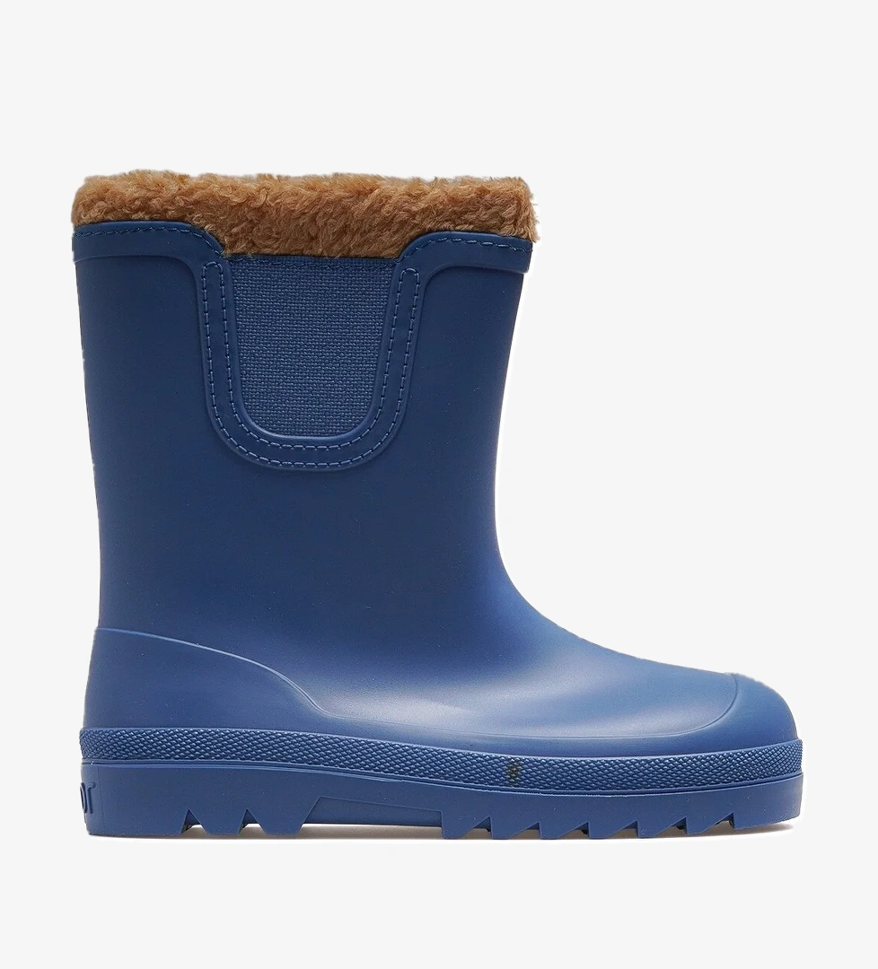Igor Verona Borreguito Unısex Çocuk Kürklü Su Geçirmez Çizme 25k W10340 Kum Mavi model görseli