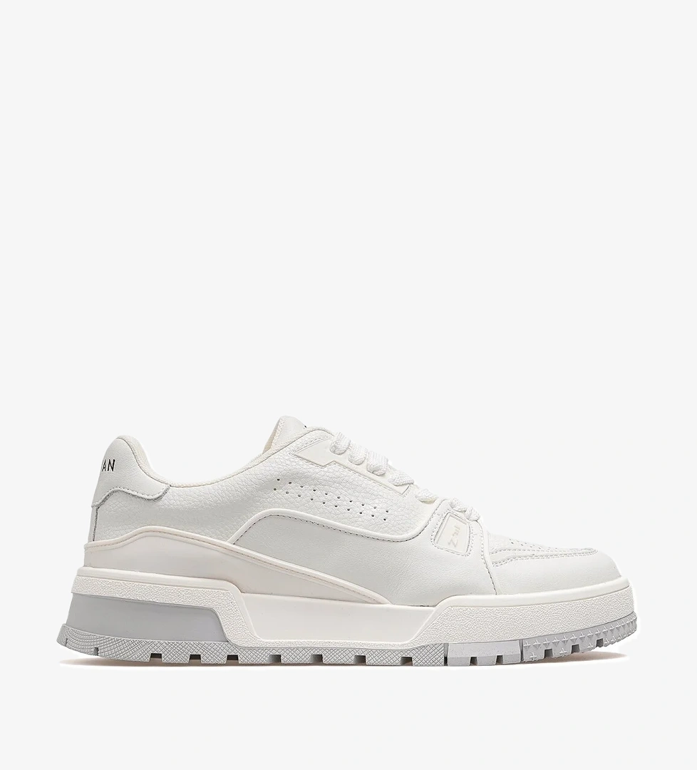 Albert Erkek Deri Sneakar Günlük Ayakkabı 25k 112230250 M Beyaz