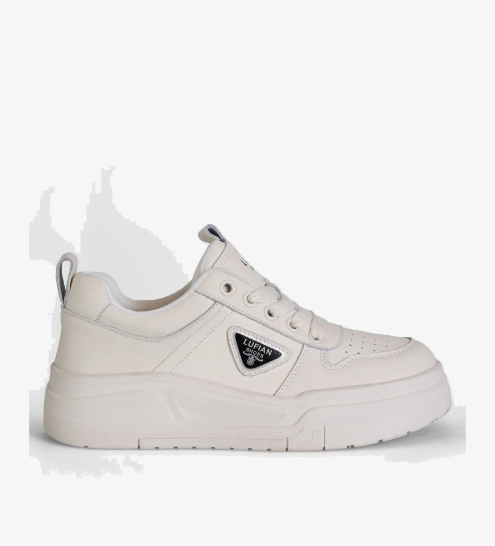 Lufian Lufıan Jennıfer Beyaz Deri Kadın Spor Ayakkabı 122230050 model görseli