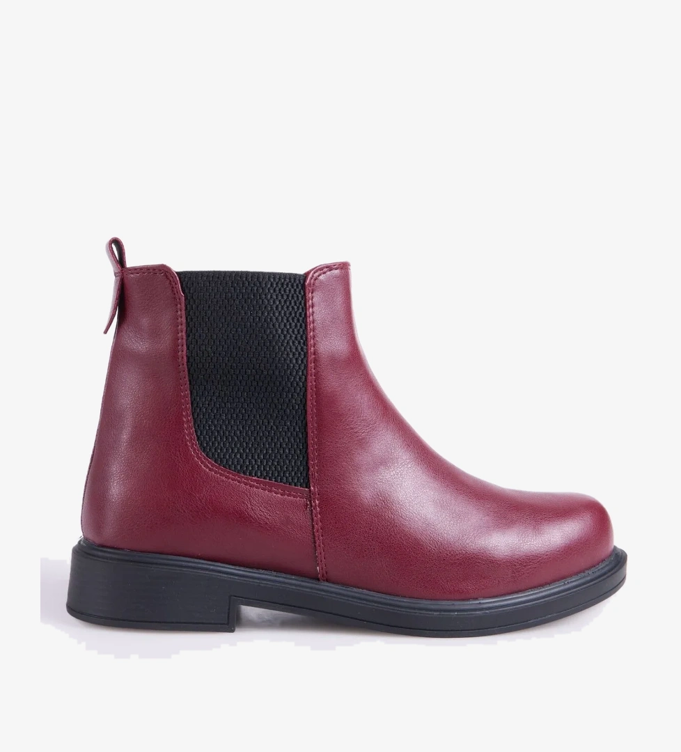 Fabrika Fabrika Bordo Kadın Bot FALLON-BARREN | Flo Bordo - 1. görsel
