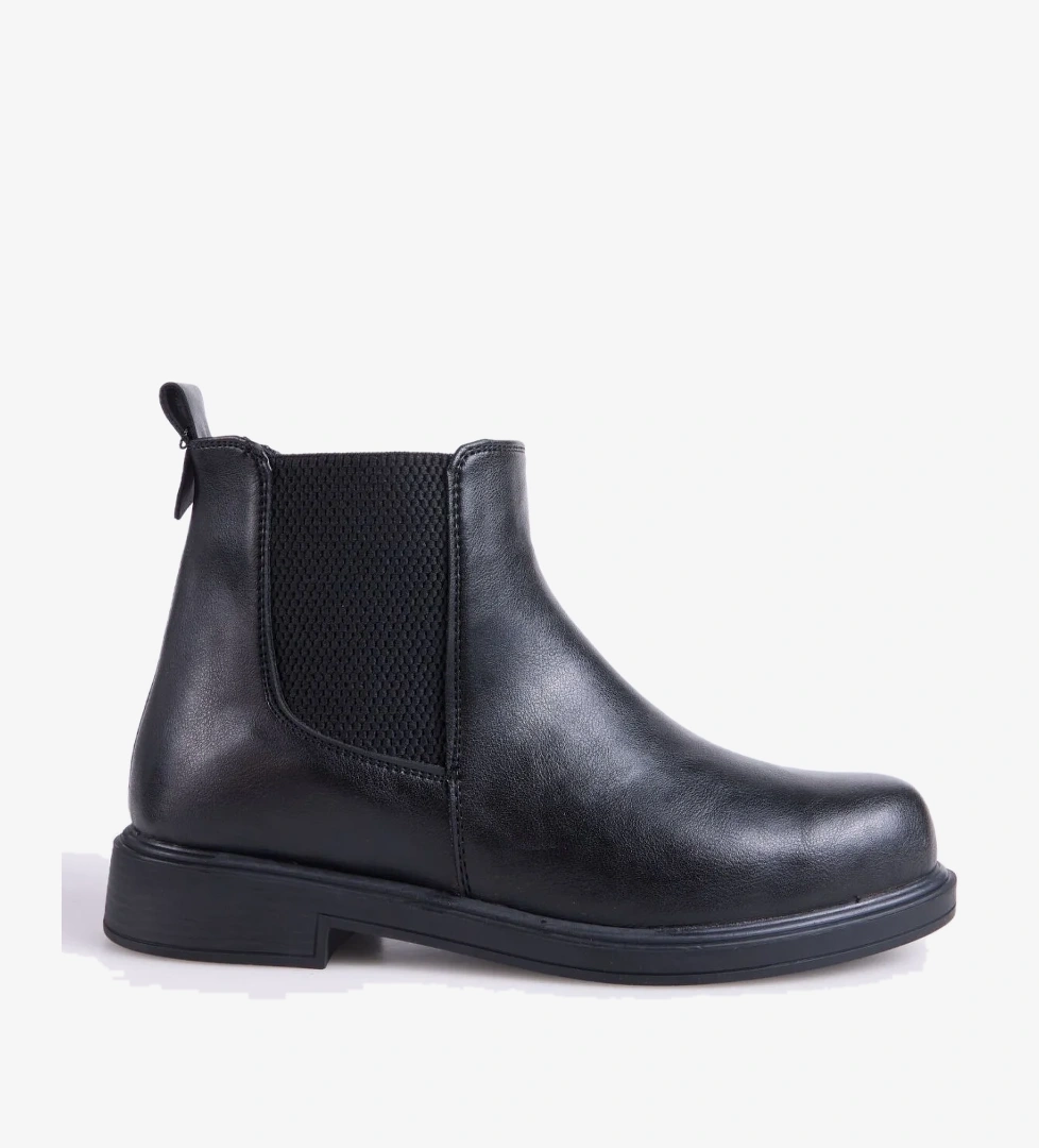 Fabrika Fabrika Siyah Kadın Bot FALLON-BARREN | Flo Siyah - 1. görsel