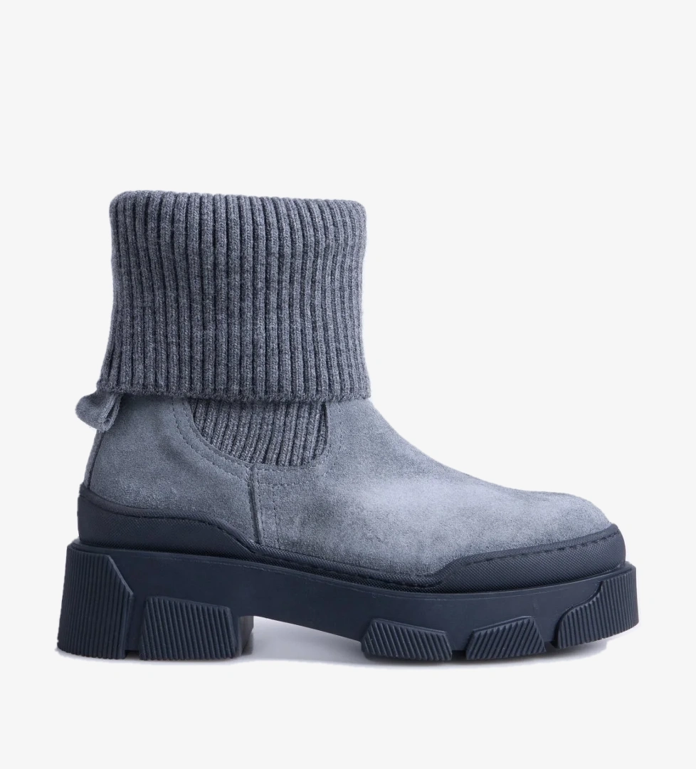 Fabrika Fabrika Gri Antrasit Kadın Bot D-ELODIA | Flo Gri - 1. görsel