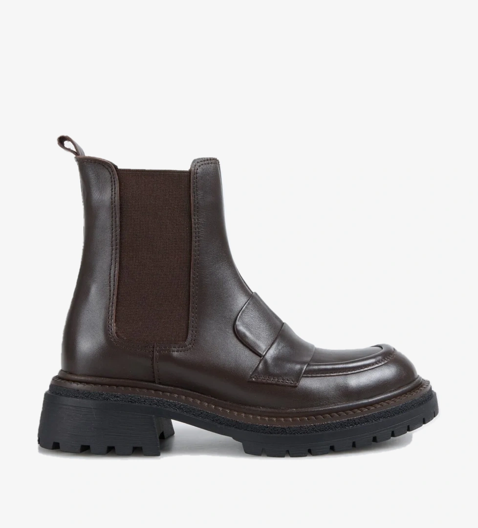 Fabrika Fabrika Kahverengi Kahve Kadın Bot D-DRINA | Flo Kahverengi - 1. görsel