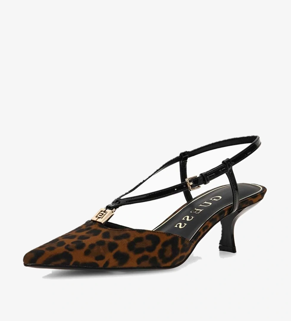 Guess Desie2 Kadın Baskılı Topuklu Ayakkabı model görseli