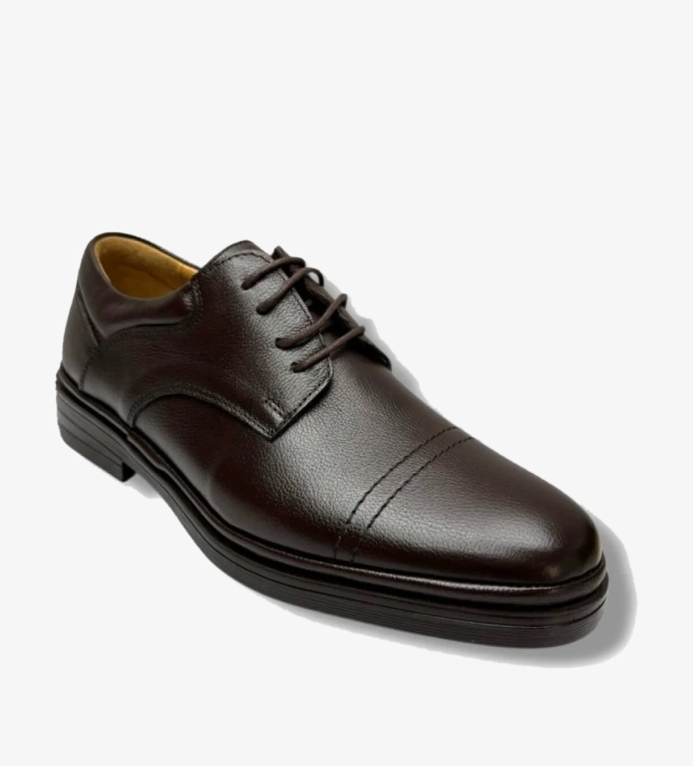 Cakgo Selef 9112-26 Hakiki Deri Anatomik Bağcıklı Erkek Ayakkabı model görseli