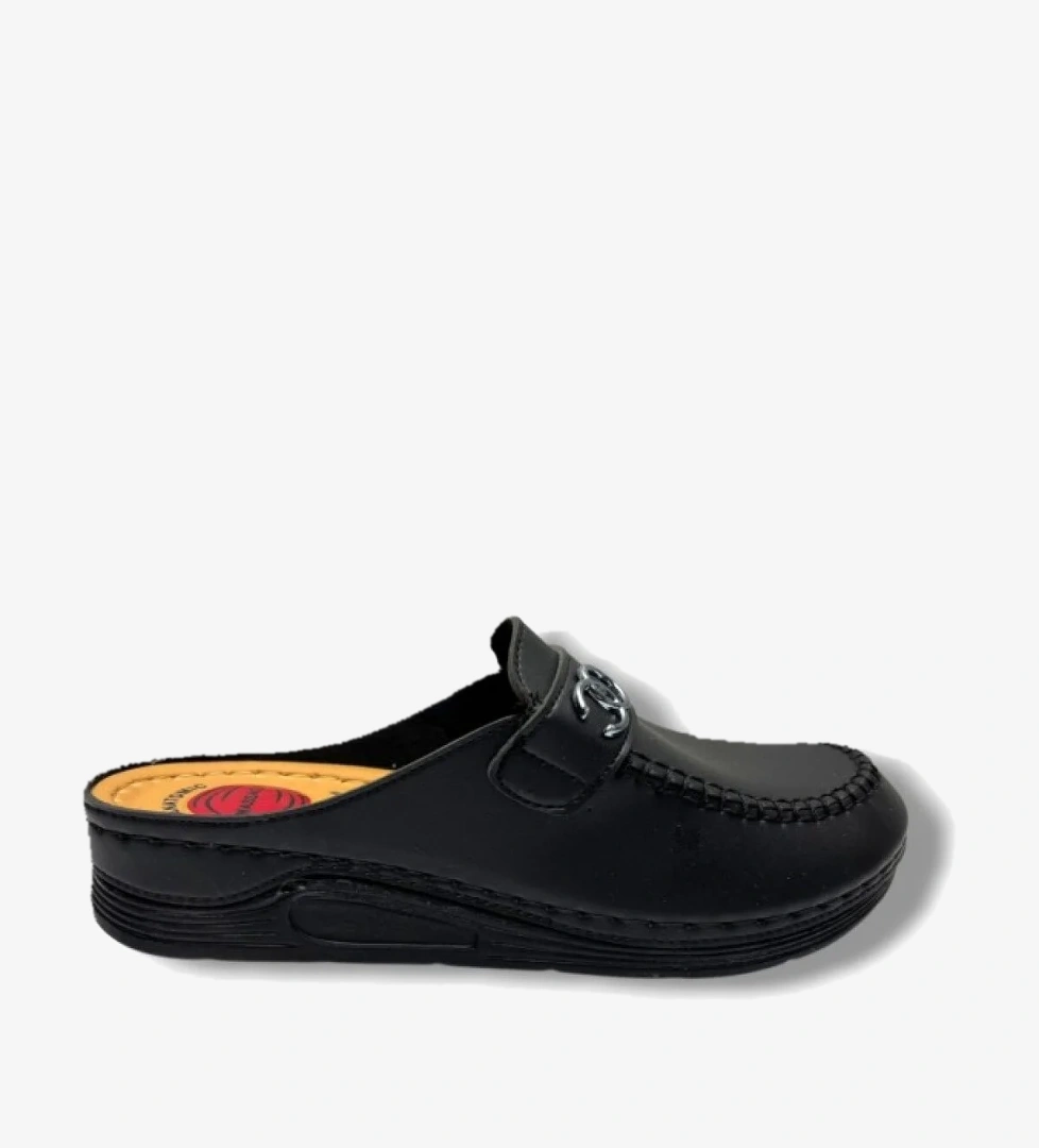 Serra 1501-26 Deri Anatomik Taban Kadın Terlik model görseli