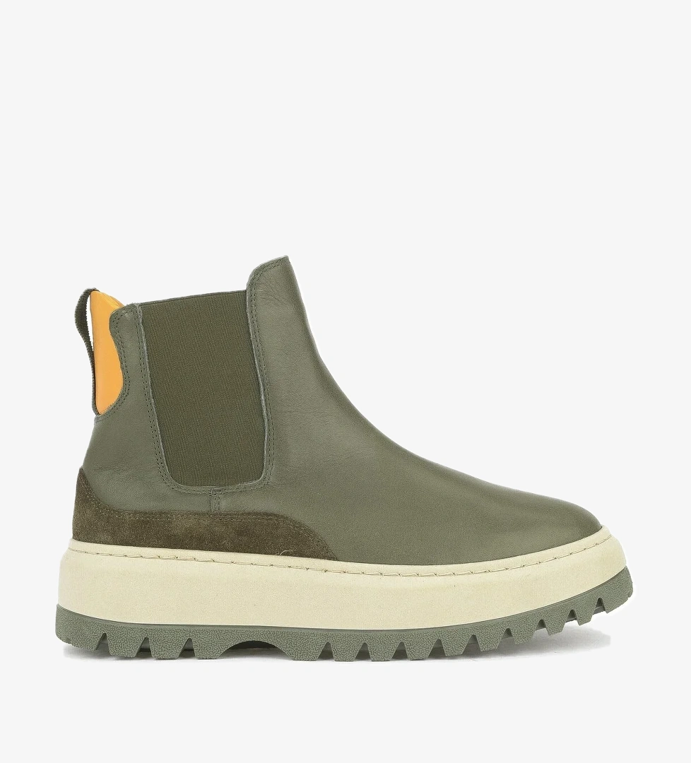 Kadın Hakiki Deri Bot 1531020Z19402 Haki