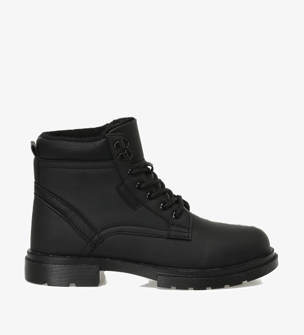 LORE KRK 5PR Siyah Erkek Kürklü Bot - Görsel 1