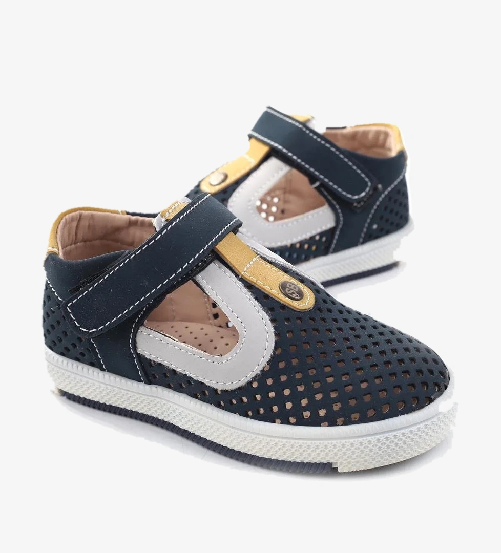 Şirin Bebe 3132 Ortopedik Erkek Bebek İlk Adım Ayakkabı Sandalet