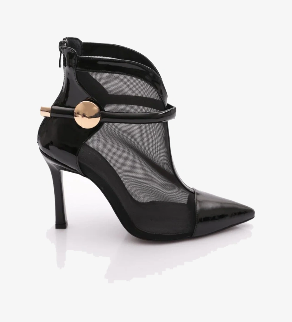 8761 Kadin File Detayli Abiye Bot - Görsel 1