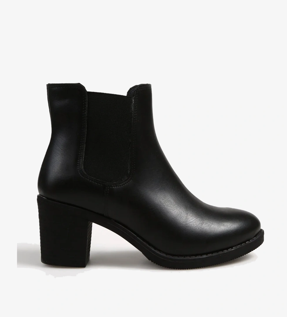 F By Fabrika F By Fabrika Siyah Kadın Topuklu Bot LONDRY Flo'da! Siyah - 1. görsel