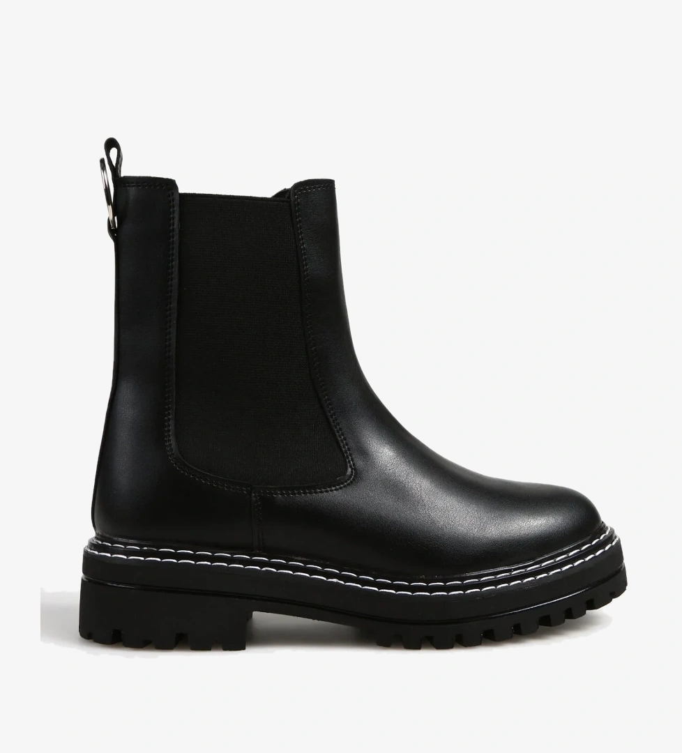 F By Fabrika F By Fabrika Siyah Kadın Bot POLIS | Flo Siyah - 1. görsel