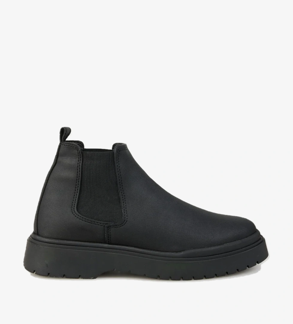 F By Fabrika F By Fabrika Siyah Erkek Bot MOTTER | Flo Siyah - 1. görsel