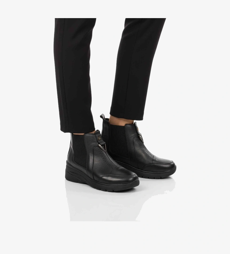 Ayakmod Kahve Siyah Hakiki Deri İçi Polarlı Darbe Emici Anatomik Kadın Bot 4153 Z model görseli