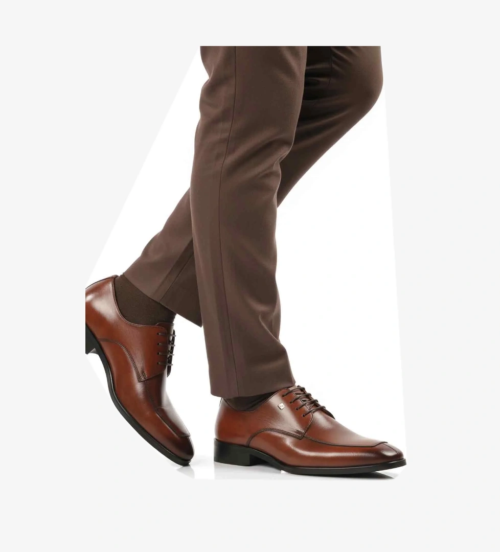 Taba Hakiki Deri Erkek Klasik Ayakkabı 3265 M